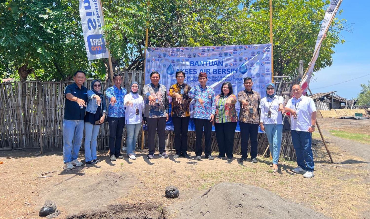 BRI Hadir di Probolinggo: Sarana Air Bersih Jadi Strategi Baru Atasi Stunting