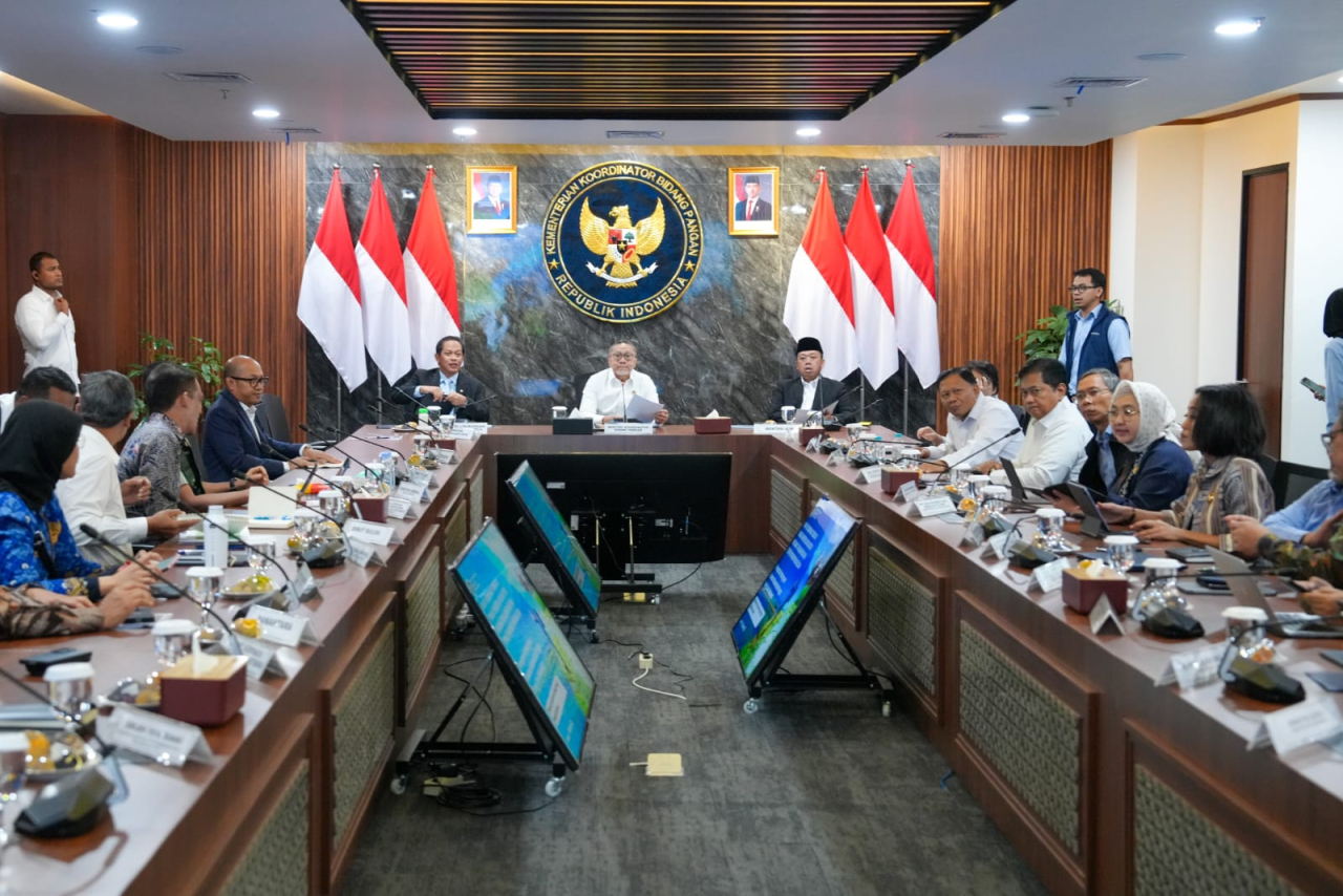 Wamen Viva Yoga Hadiri Rakor Percepatan Pembangunan Kawasan Swasembada Papua Selatan