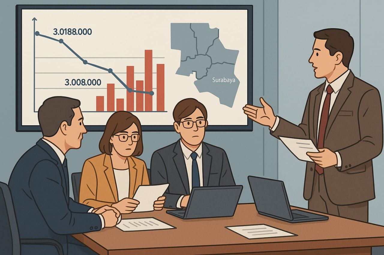 Desk Monitoring dan Data Kependudukan Tidak Logis Desakan Pemekaran Dapil Surabaya Mencuat