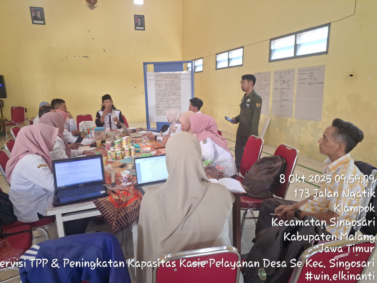 Kasi Pelayanan Desa se-Kecamatan Singosari Ikuti Penguatan Kapasitas: Fokus Pada Pelayanan dan Transparansi Anggaran