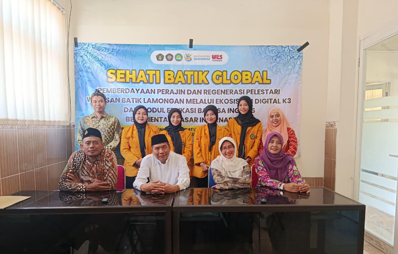 Kolaborasi UB dan Universitas Billfath, Batik Lamongan Siap Go Internasional