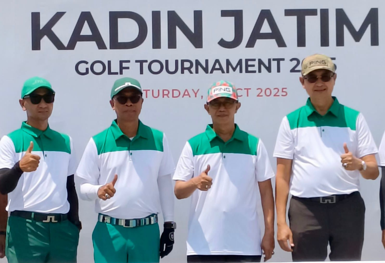 Turnamen Golf Kadin Jatim Jadi Ajang Kolaborasi Pengusaha Tingkatkan Kinerja Ekonomi