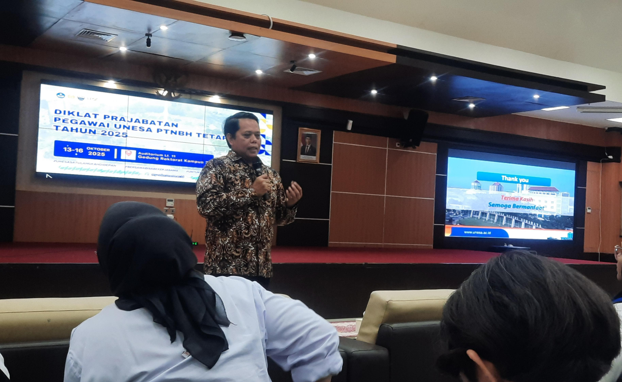 Warek III Unesa, Bambang Sigit Dorong Dosen Tingkatkan Kemampuan Riset dan Publikasi