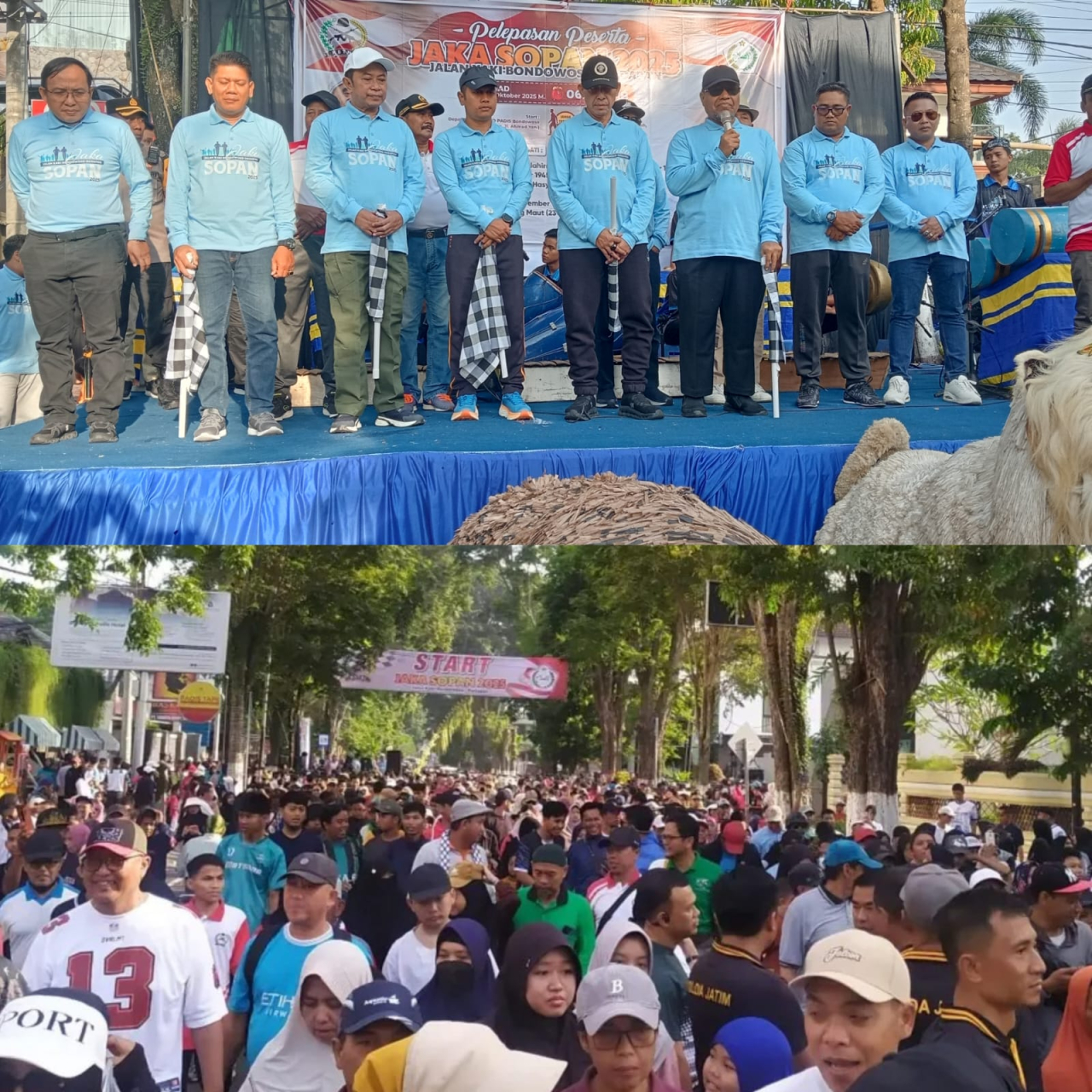 Ponpes Al Ishlah Gelar Jaka Sopan ke-8: Tanamkan Adab dan Sehat Lewat Jalan Kaki Bondowoso–Dadapan