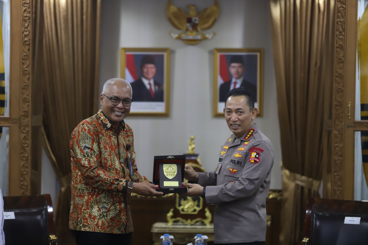 Audiensi Pengurus PWI di Mabes Polri, PWI Dorong Konsistensi MoU Dewan Pers - Polri