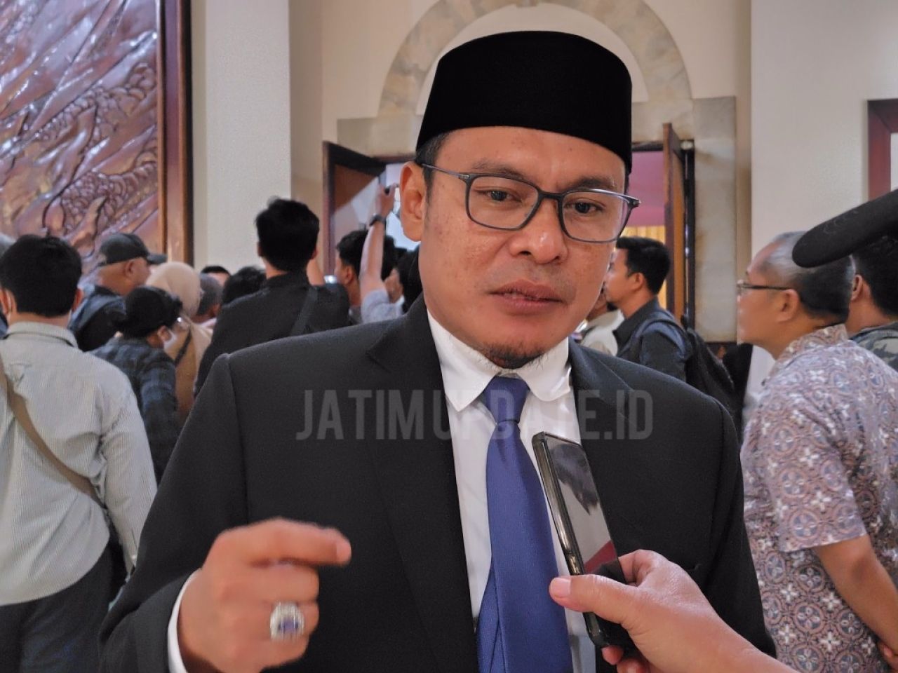 Silaturahmi dengan Parpol, Fathoni: Momen KPU Tampung Wacana Pemekaran Dapil 