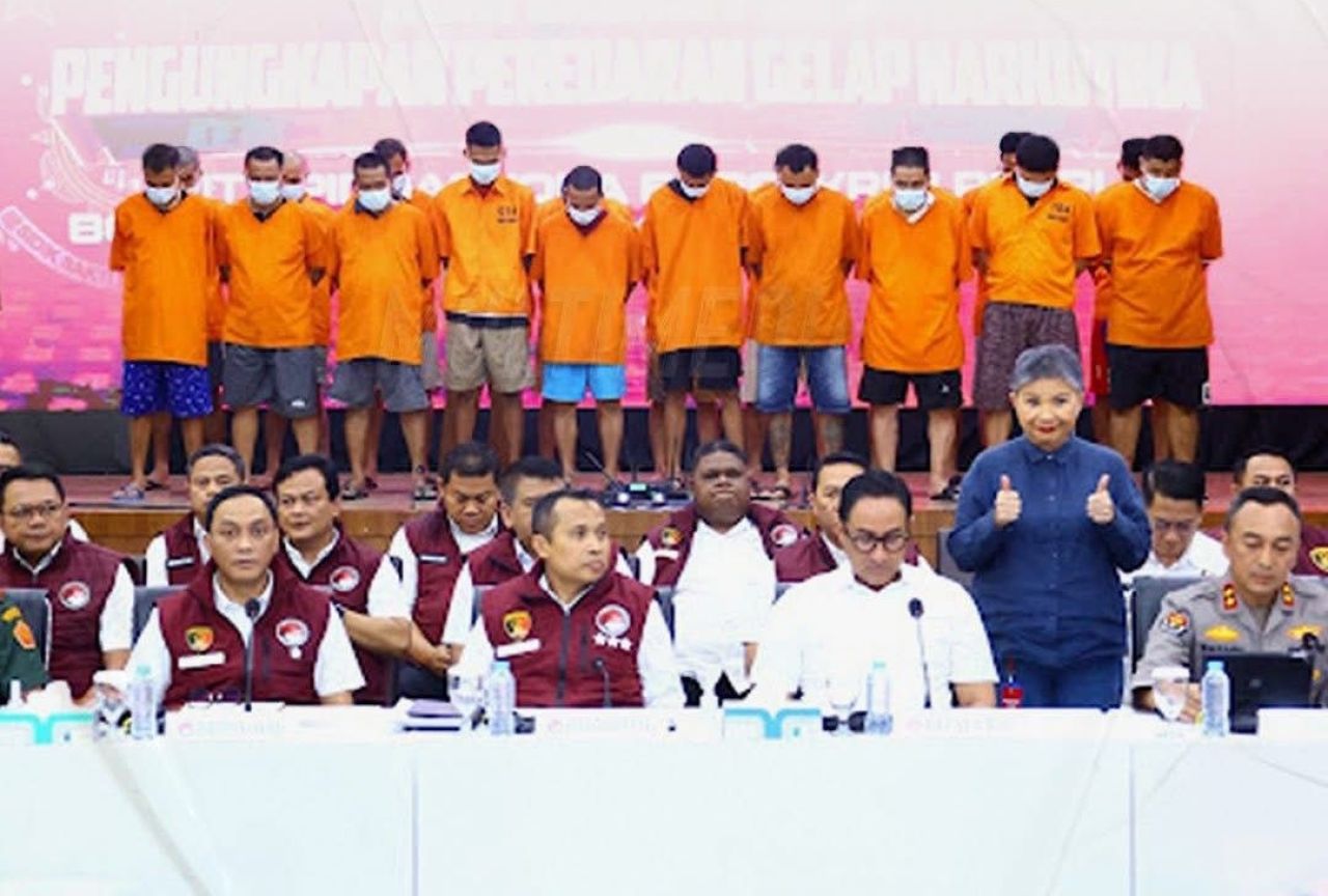 Polri Ungkap 38.934 Kasus Narkoba dan Sita 197 Ton Barang Bukti pada 2025