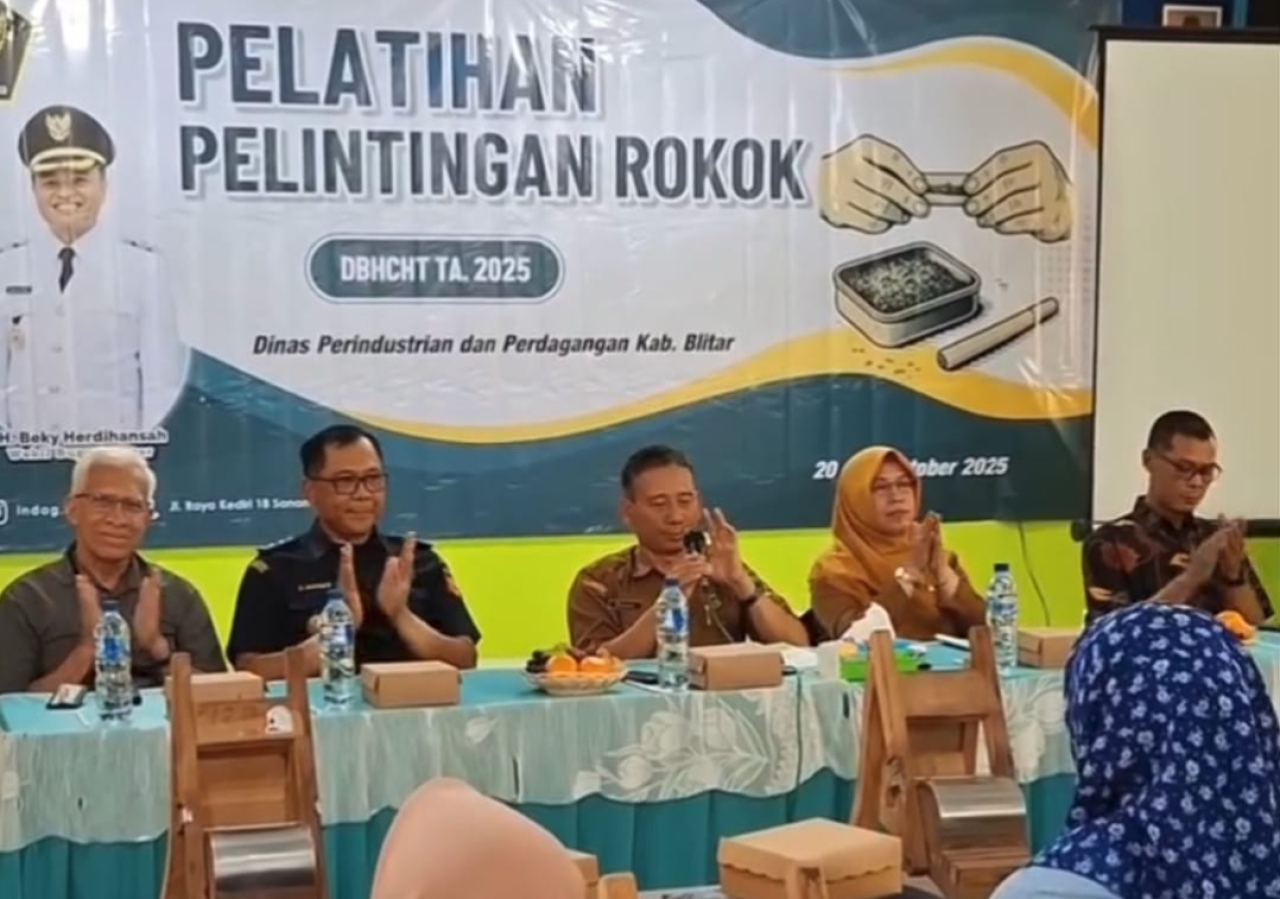 Disperindag Kabupaten Blitar Dorong Pekerja Rokok Tingkatkan Kemampuan