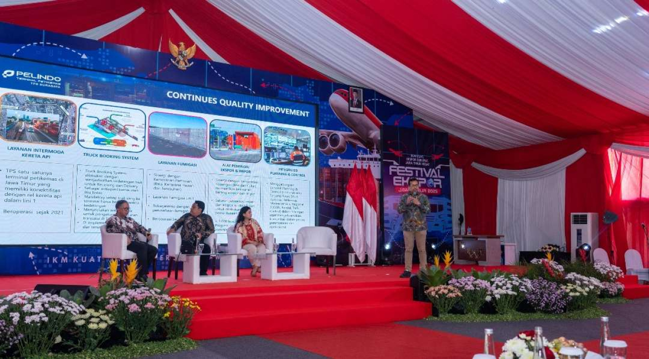 Dukung Pertumbuhan Ekspor Jawa Timur, TPS Terus Tingkatkan Efektifitas Layanan