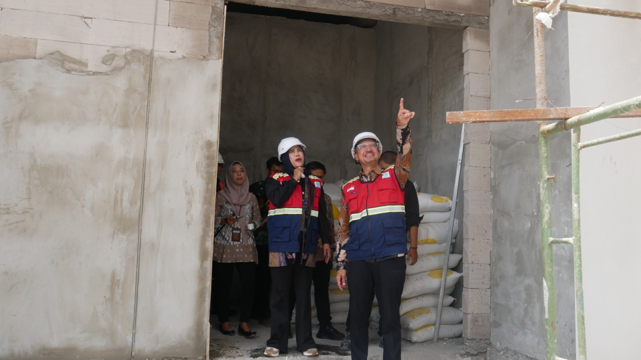 Wabup Sidoarjo Sidak Kualitas Pelayanan dan Progress Pembangunan RSUD Sidoarjo Barat