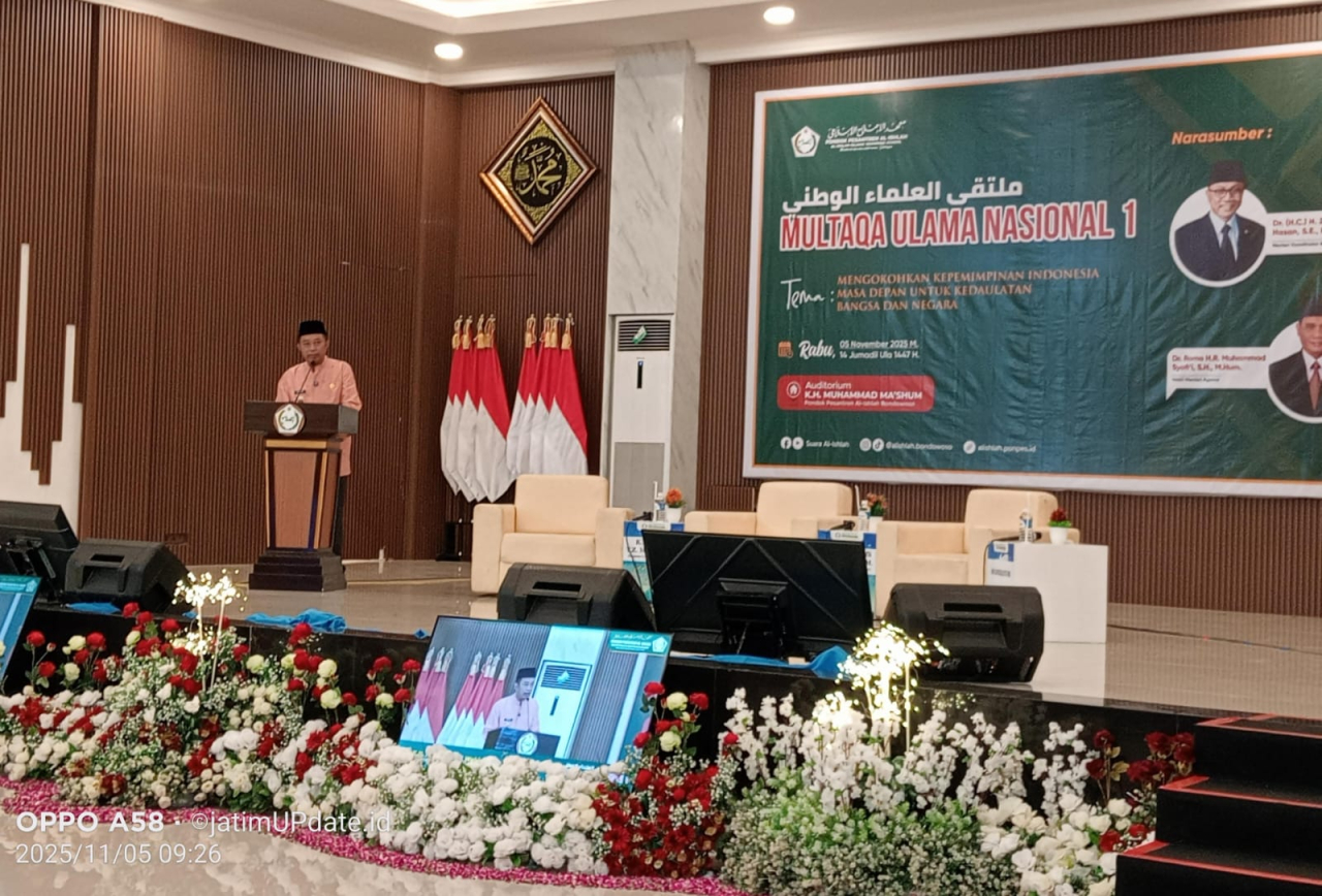Bupati Hamid Hadiri Multaqa Ulama Nasional di Ponpes Al Ishlah Bondowoso