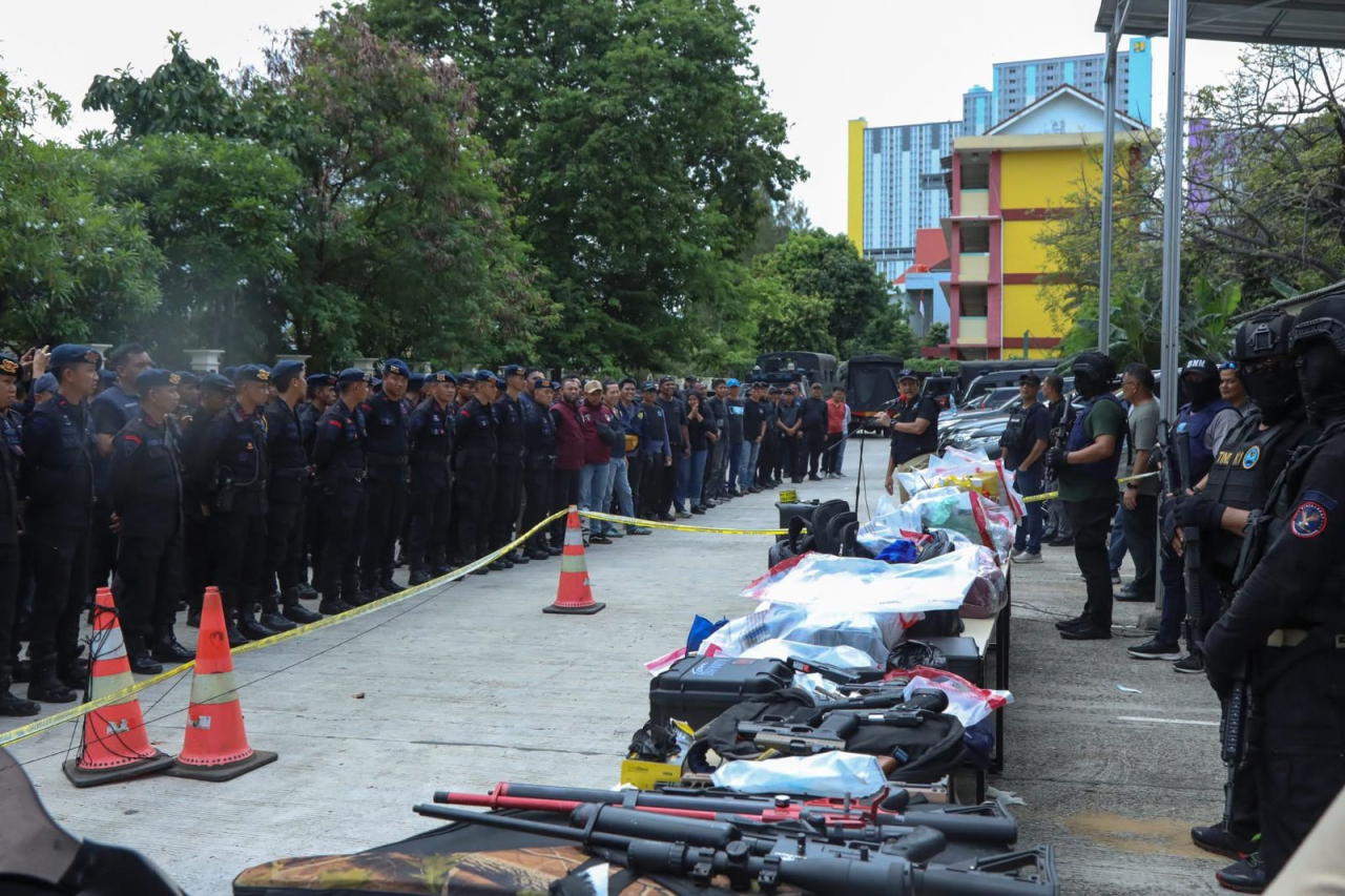 BNN Dan Polri Bongkar Sarang Narkoba Di Kampung Bahari , Berhasil Ungkap 89 Kg Sabu Dan 7 Pucuk Senjata Api