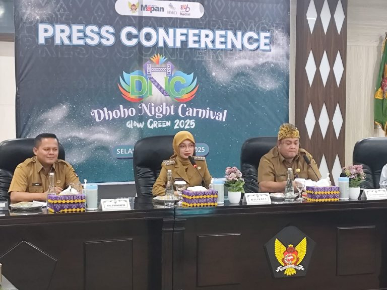 Dhoho Night Carnival 2025 Usung Tema “Glow Green”, Wujudkan Kreativitas dan Kepedulian Lingkungan