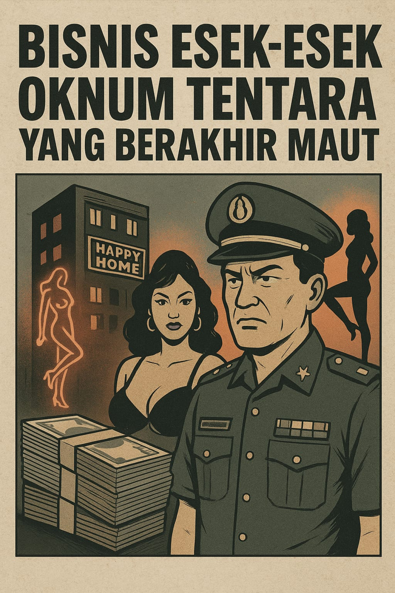 (Trilogi-Part One) Bisnis Esek-Esek Oknum Tentara yang Berakhir Maut