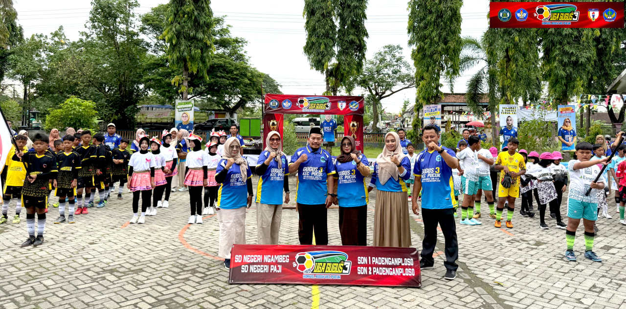 Launching Jersey Gugus 03 Wilayah Bidang Pendidikan Kecamatan Pucuk Lamongan