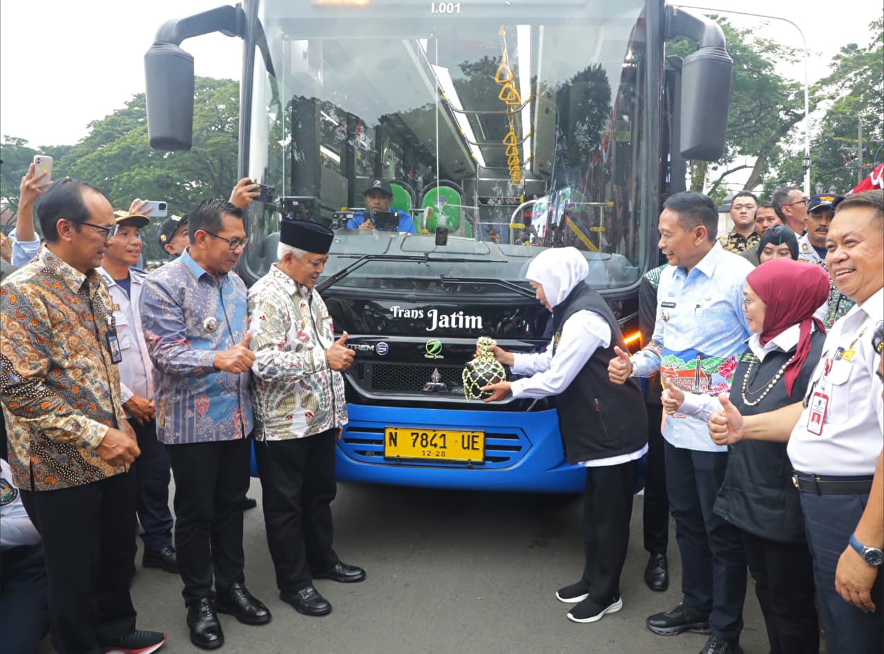 Transportasi Publik Malang Raya Naik Kelas, Trans Jatim Koridor I Mulai Beroperasi