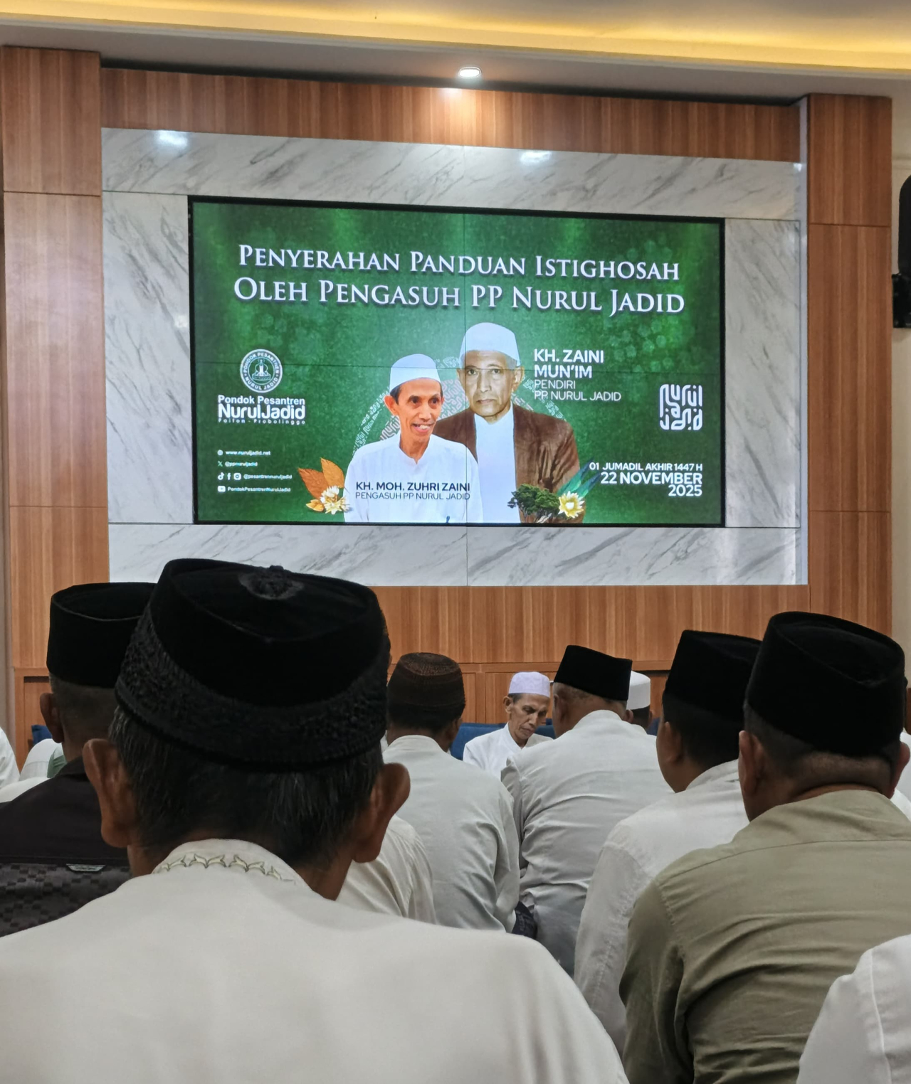 Kiai Zuhri Zaini Ajak P4NJ Nusantara Hidupkan Istighotsah, Ingatkan Pentingnya Silaturahim