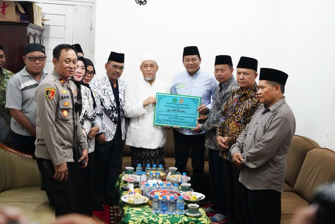 ASN Sidoarjo Donasikan Rp1,38 Miliar untuk Ponpes Al Khoziny, Bupati: Bentuk Kepedulian atas Musibah