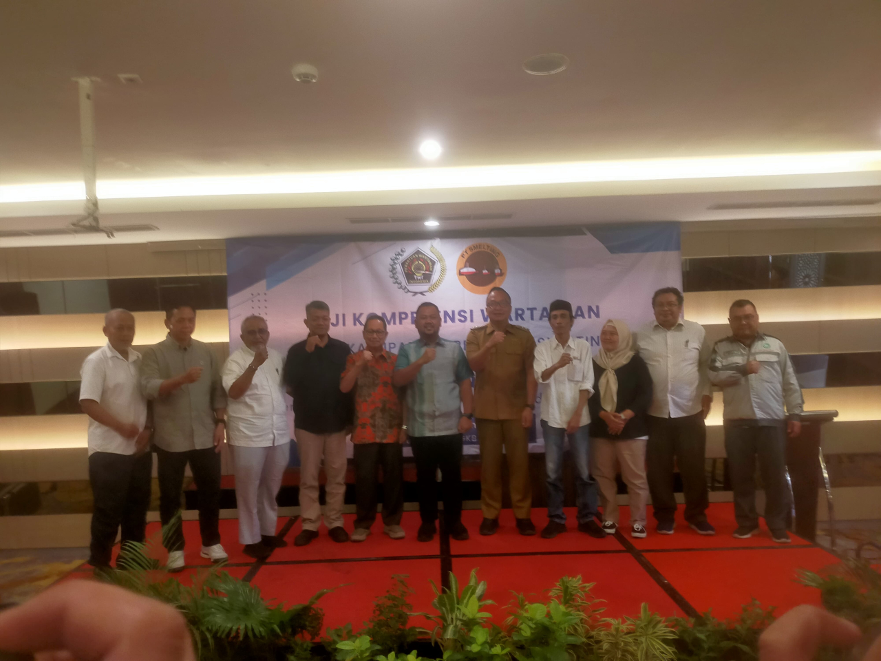 Bupati Gresik Apresiasi Kolaborasi PWI dan PT Smelting Perkuat Kompetensi Wartawan