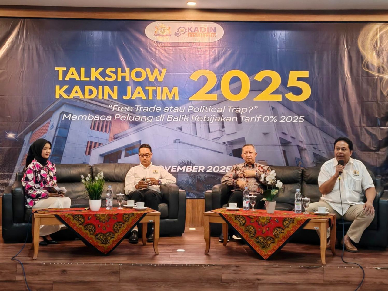 Tarif 0% ke AS Untuk 4 Negara Asia, Kadin Jatim: Ketergantungan Indonesia Ke Amerika Rendah