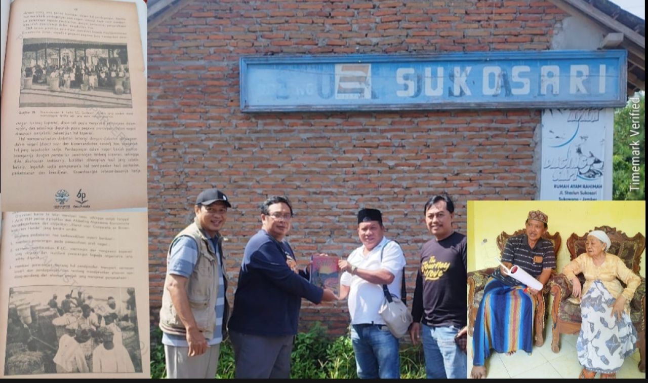 Penelusuran Sejarah, Jejak RM. Margono terkait Koperasi Sinar Tani di Desa Sukorejo, Kab. Jember.