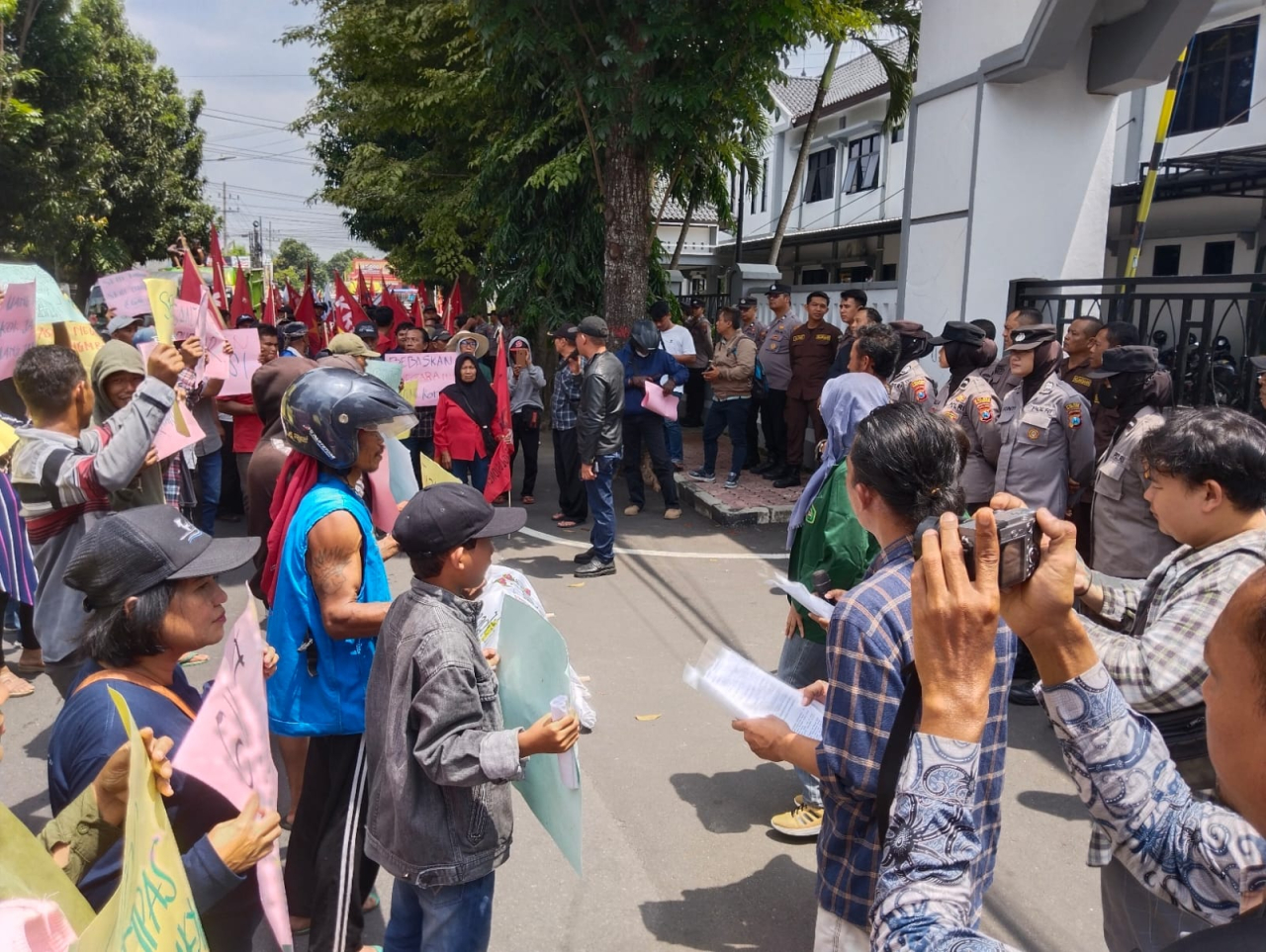 Peringati Hakordia, AMPERA Blitar Gelar Aksi dan Soroti Maraknya Mafia Tanah