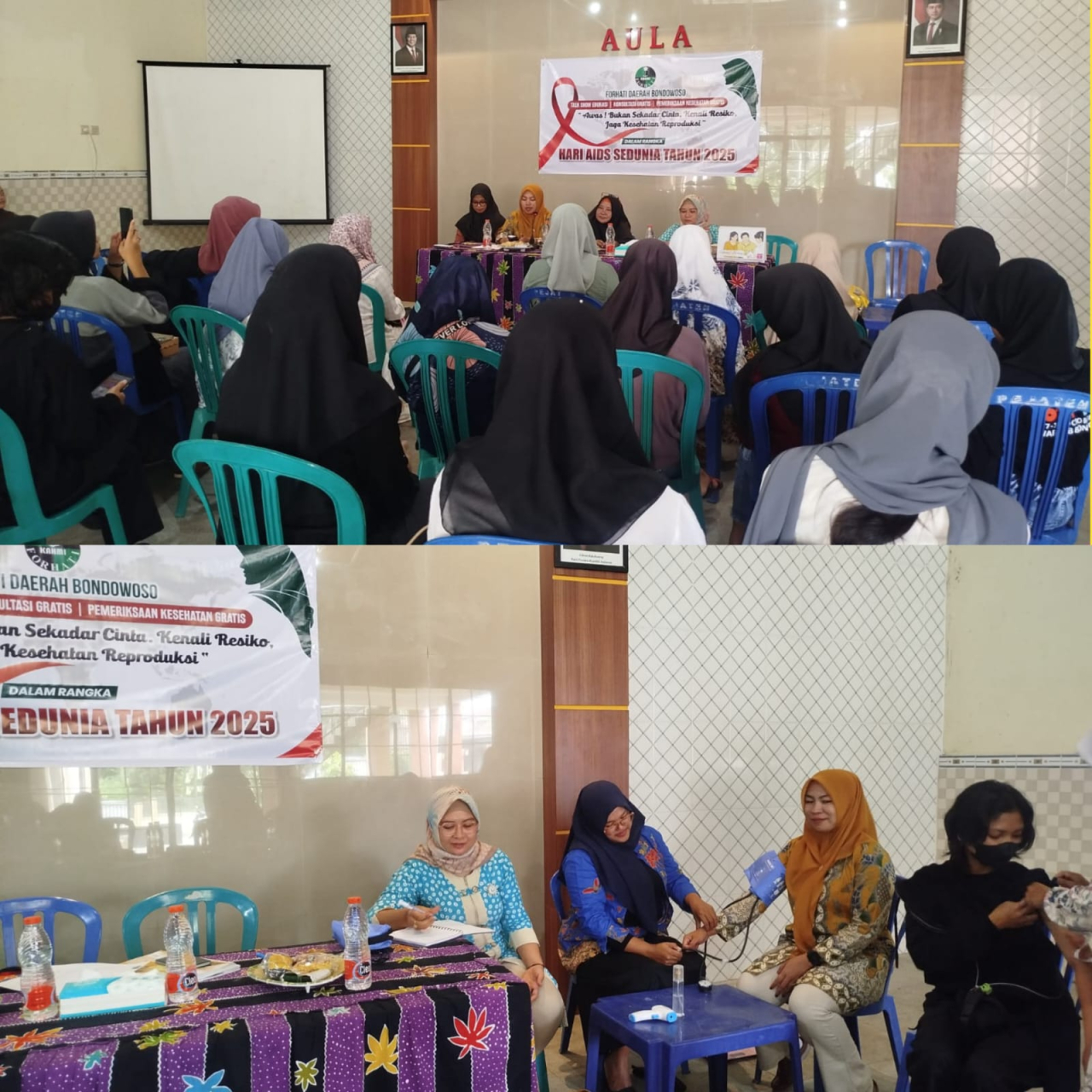 FORHATI Bondowoso Edukasi HIV/AIDS dan Gelar Pemeriksaan Kesehatan Gratis