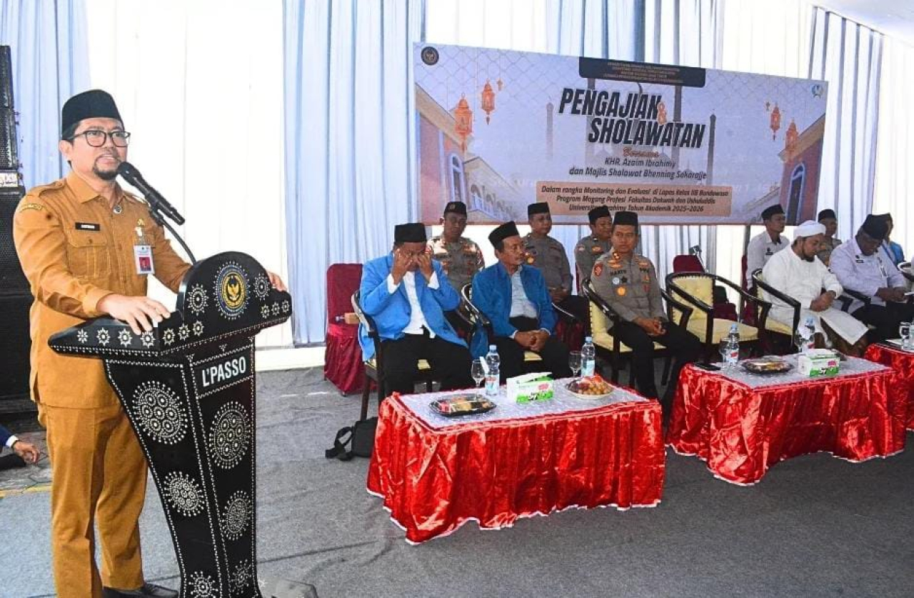 Sekda Fathur Rozi Apresiasi Pengajian di Lapas: “Pembinaan Mental Harus Jadi Gerakan Bersama