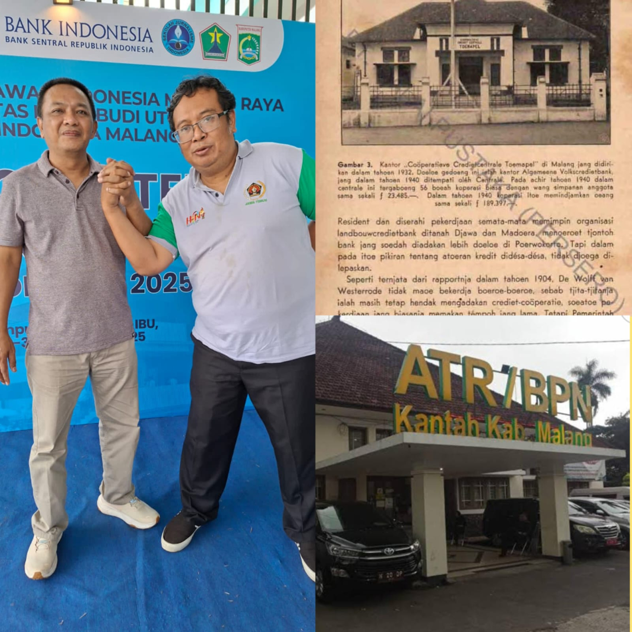 PWI Malang Raya : Kota Malang Punya Succses Story, Koperasi Hindia Belanda, Bernama Koperasi Tumapel