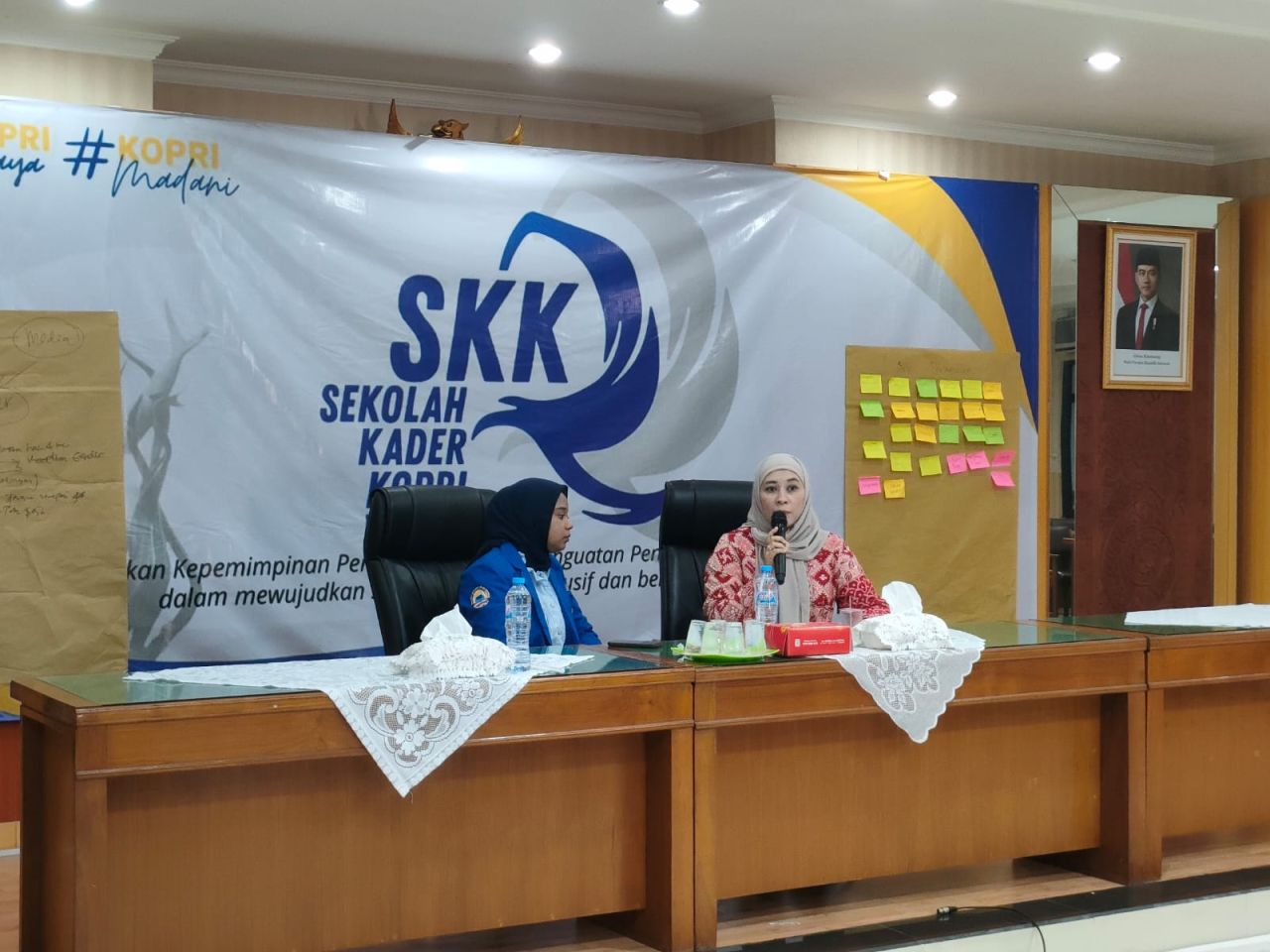 Sekolah Kader Kopri PMII Surabaya, Ajeng Wira Wati Tekankan Pentingnya Kaderisasi Perempuan