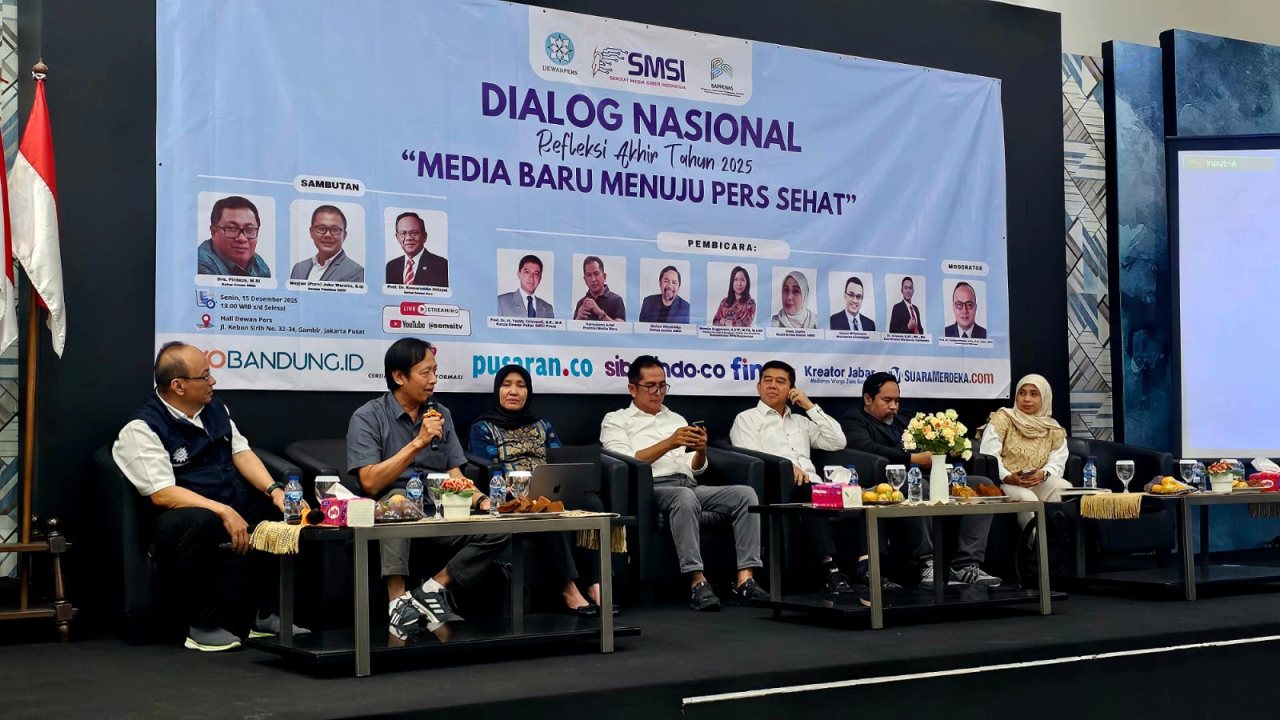 Ketua Dewan Pers Komaruddin Hidayat Buka Dialog Nasional SMSI: Media Baru Harus Mengarah pada Pers Sehat