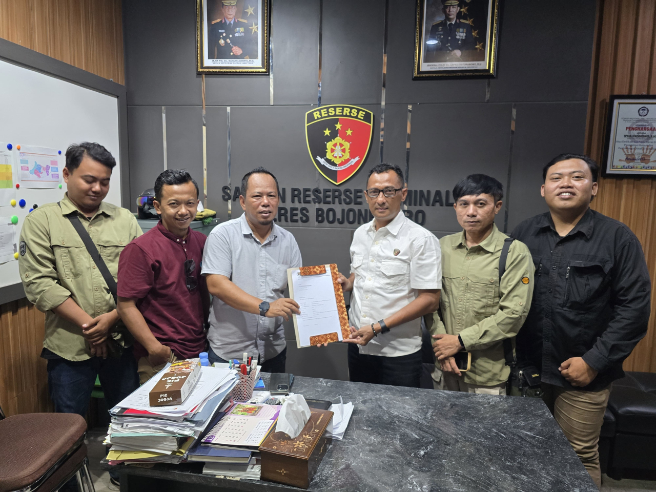 PWI Bojonegoro Lapor Polisi Terkait Penyalah Gunaan Nama Organisasi Meminta Sumbangan