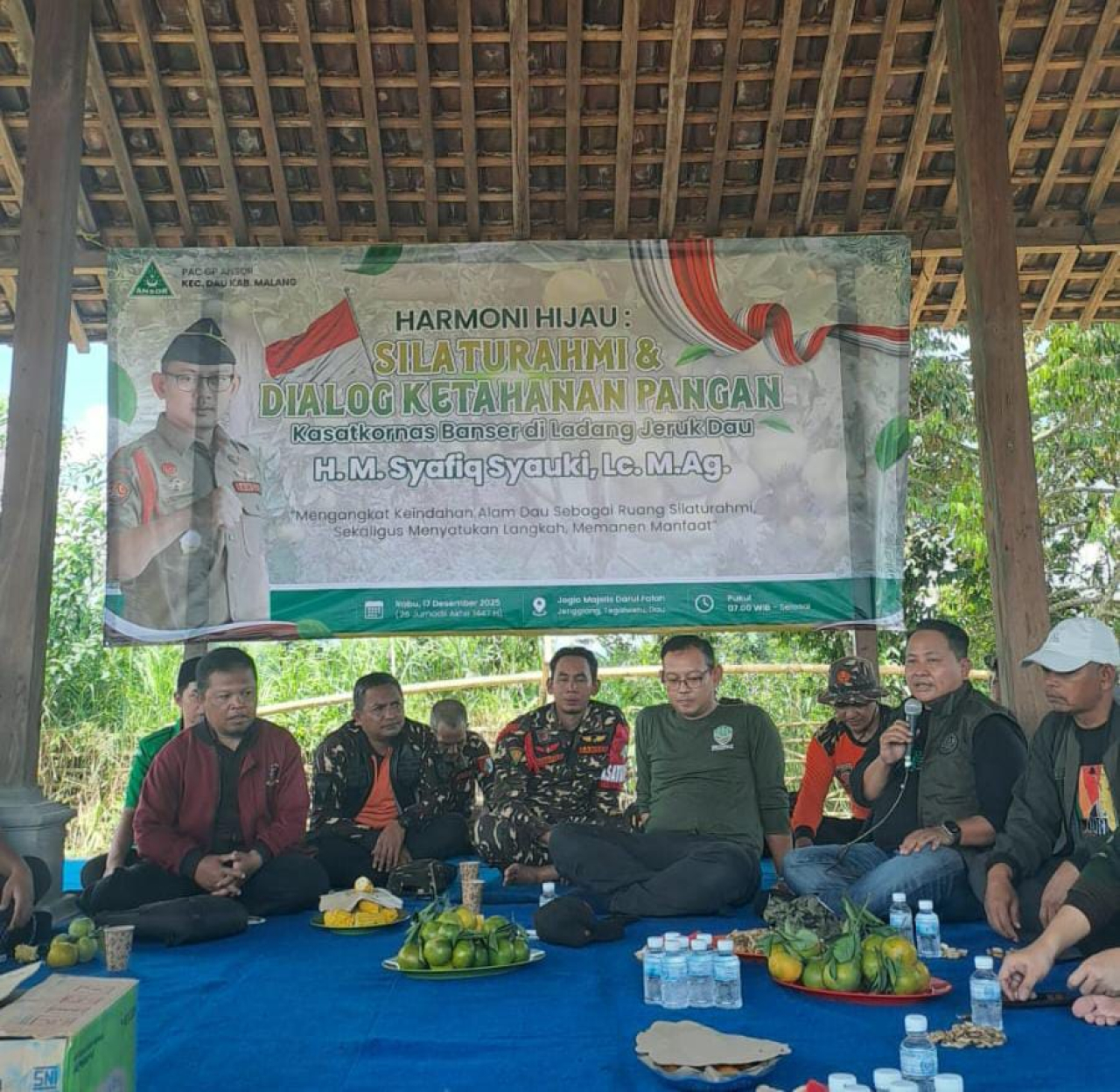Banser Dorong Kedaulatan Pangan Lewat Jeruk Dau, Kasatkornas Tekankan Pembatasan Impor