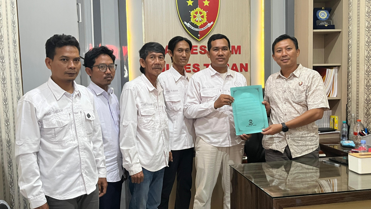 Catut Foto Ketua PWI Tuban Dibuat Minta Uang ke Kades, Oknum Wartawan Dipolisikan