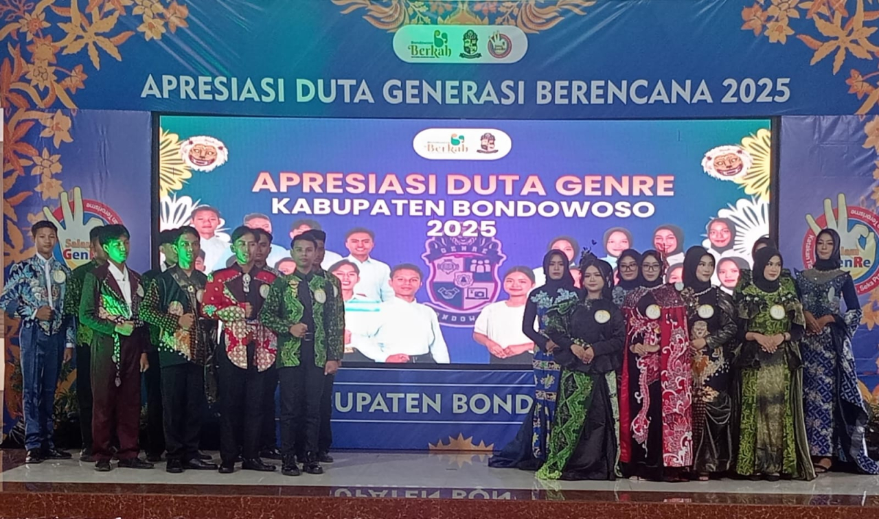 Bondowoso Apresiasi Duta GenRe 2025, Remaja Berencana dan Cinta Keluarga