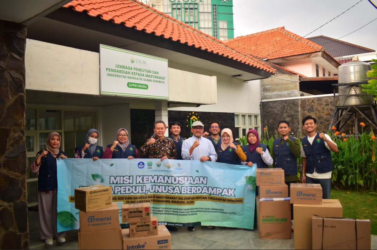 Unusa Berangkatkan Tim Medis ke Aceh, Fokus Tangani Kelompok Rentan Korban Banjir dan Longsor
