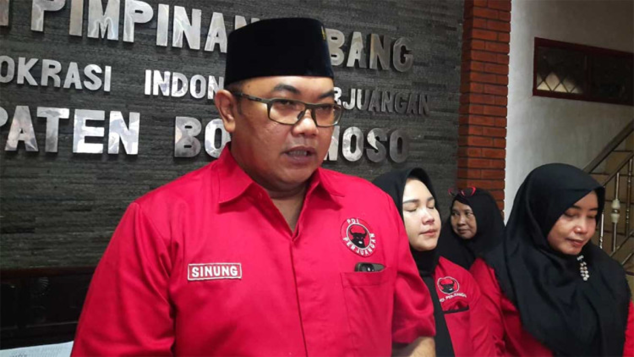 Sinung Sudrajad Tegaskan 5M Jadi Arah Politik PDI Perjuangan Bondowoso 2025–2030