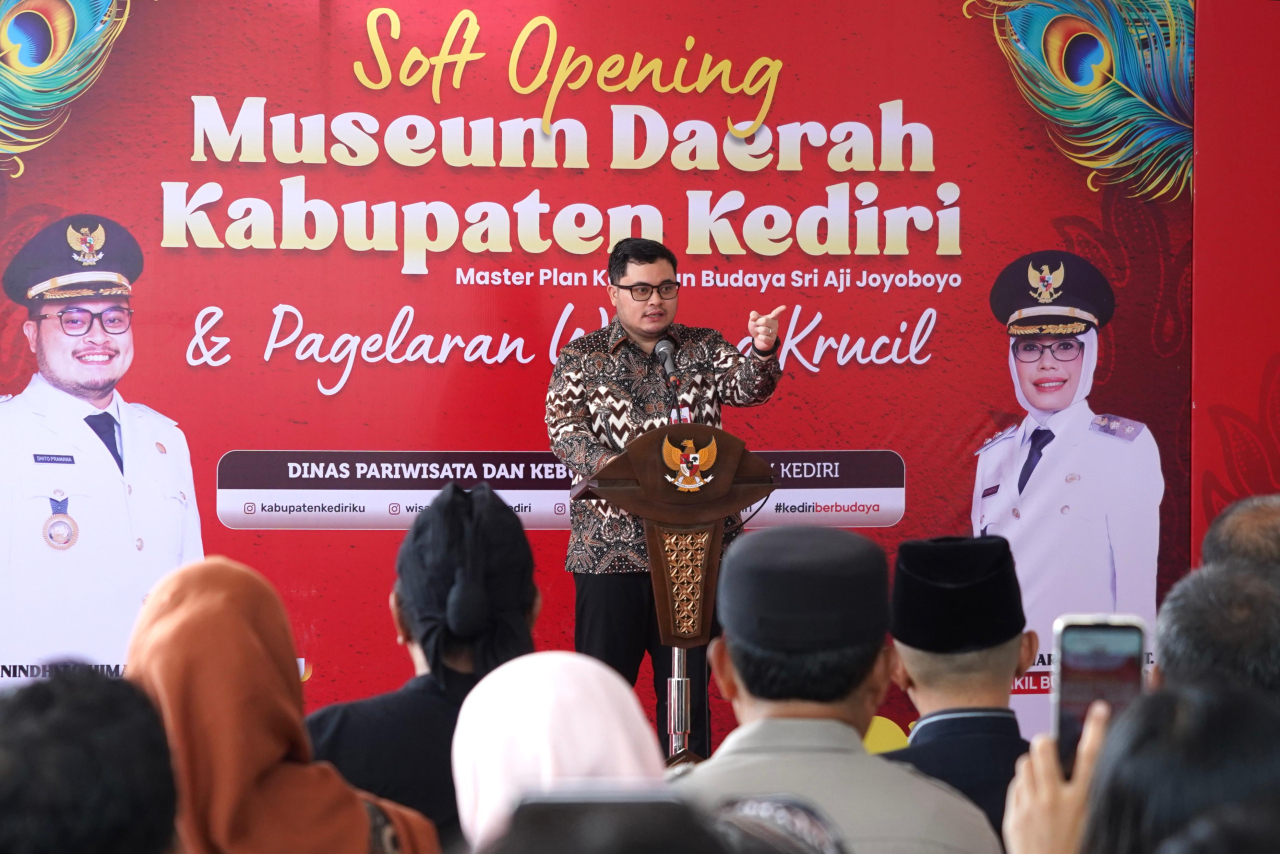 Mas Dhito Minta Alur Sirkulasi Pengunjung Museum Daerah Kediri Disempurnakan