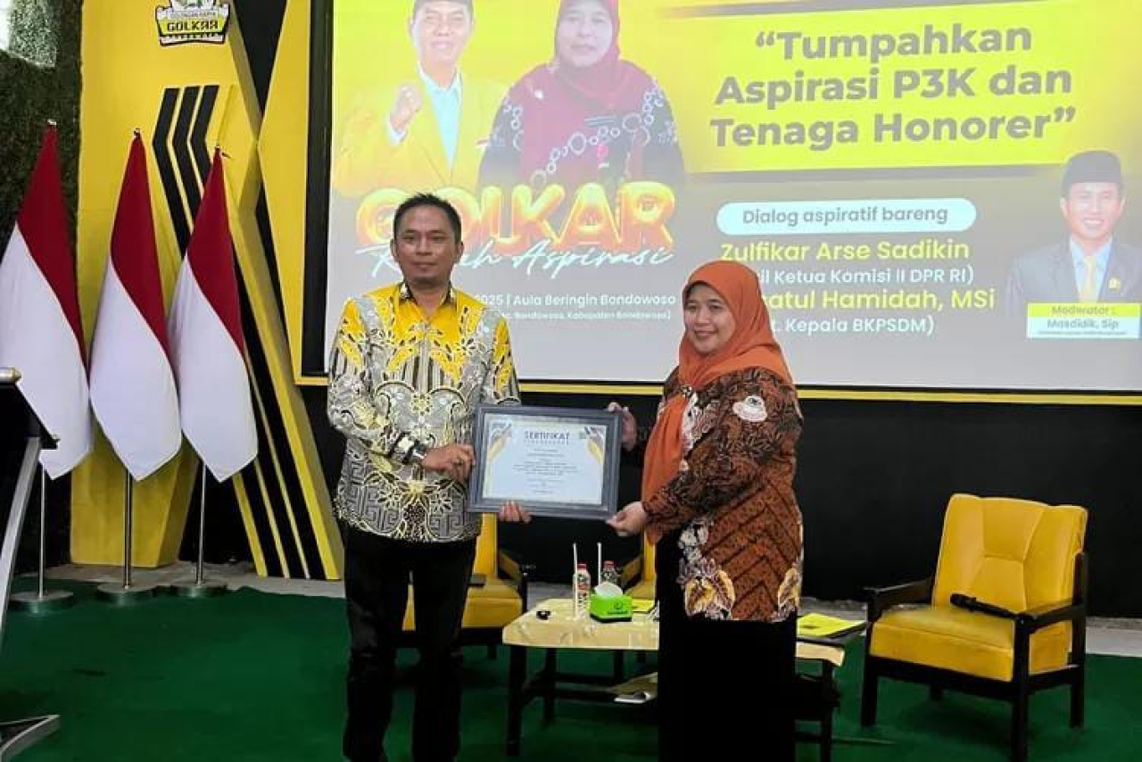 Pemkab Bondowoso Tegaskan Honorer Tak Dirumahkan, Golkar Bondowoso Apresiasi Kebijakan Bupati
