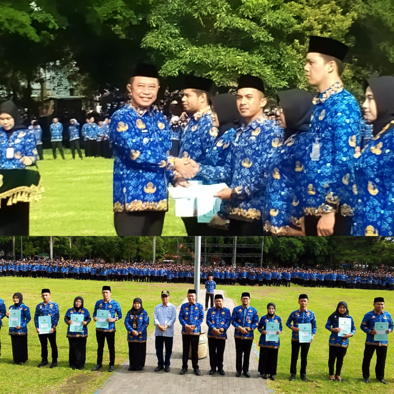 4.502 PPPK Paruh Waktu Bondowoso Terima SK, Bupati Hamid Tegaskan Kontrak Tak Otomatis