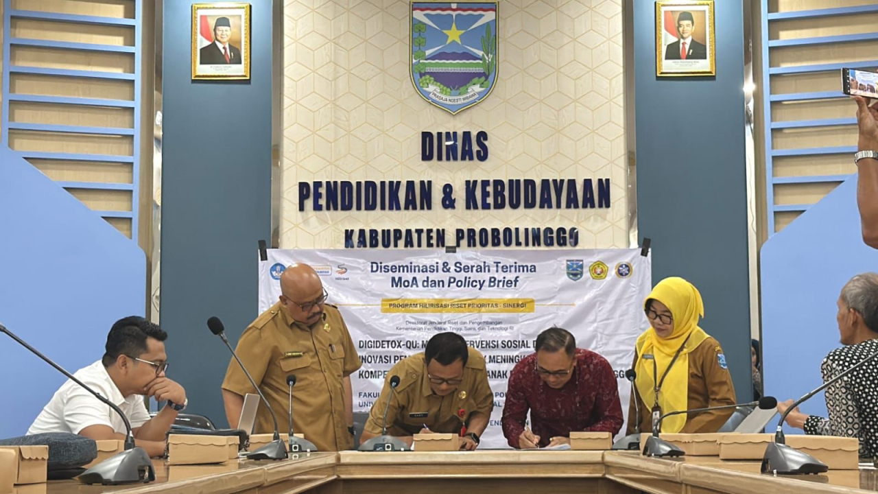 Dikdaya Probolinggo Jalin Sinergi dengan UPNVJT dan UNUJA Kembangkan Model Digidetox-QU