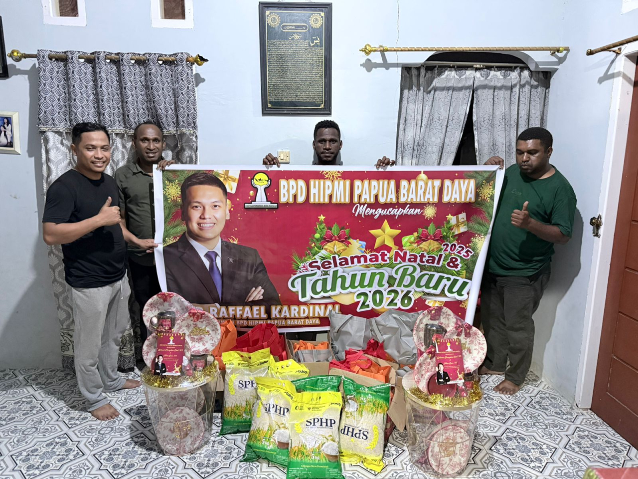 Natal HIPMI Papua Barat Daya Dorong Kepedulian Sosial