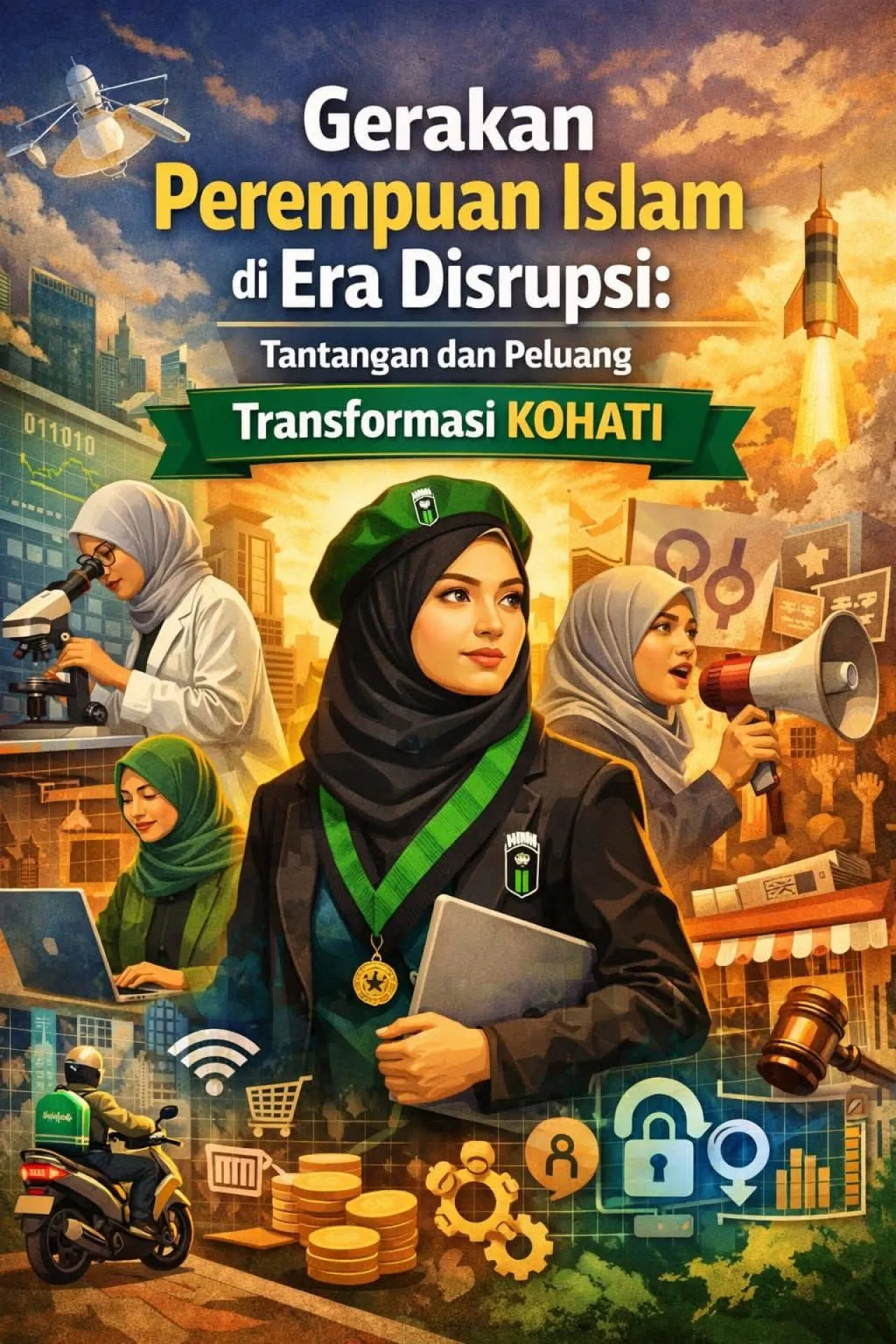 Gerakan Perempuan Islam di Era Disrupsi: Tantangan dan Peluang Transformasi KOHATI