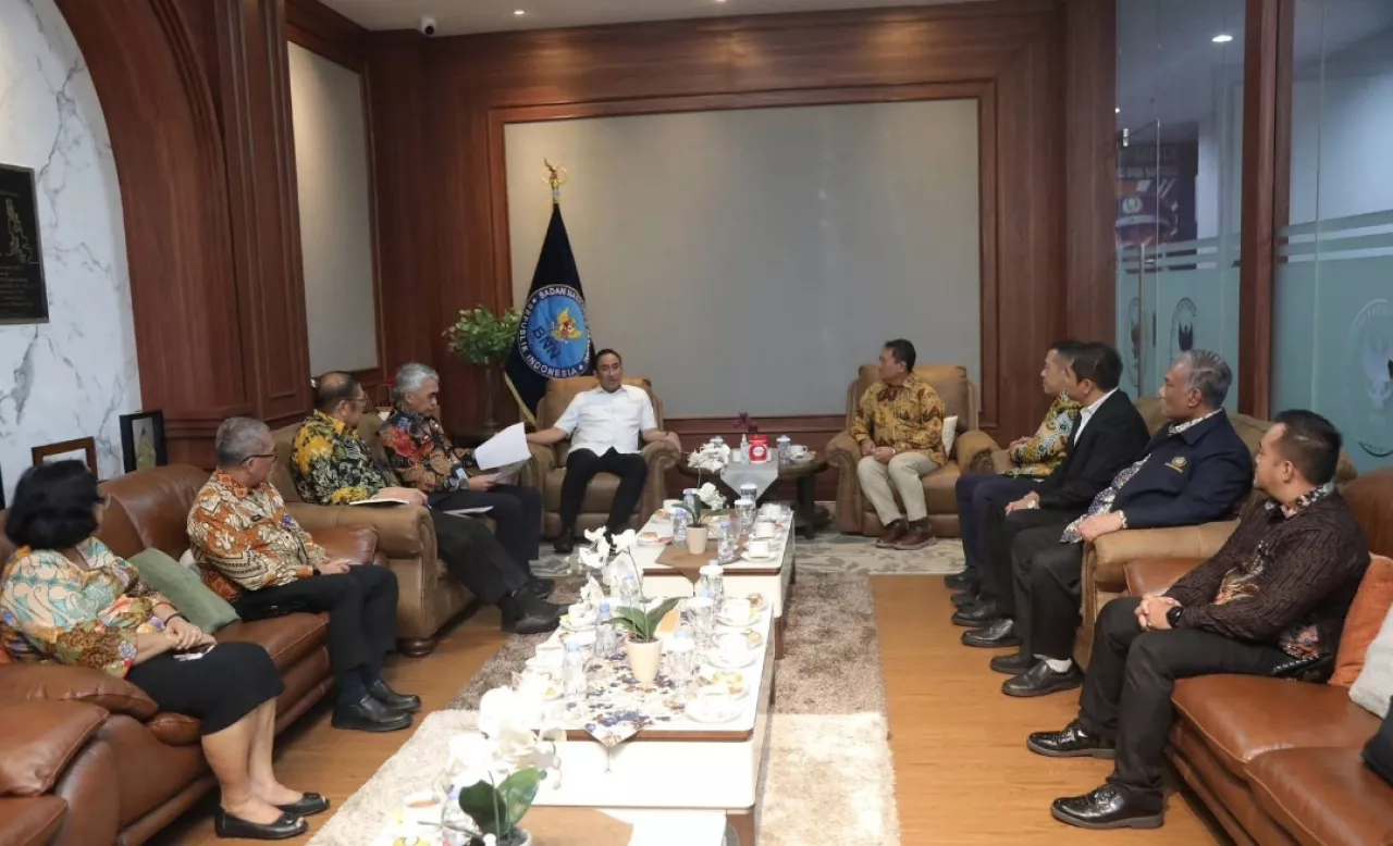 Perkuat Sinergi, Kepala BNN RI Terima Audiensi Rektor Universitas Pancasila