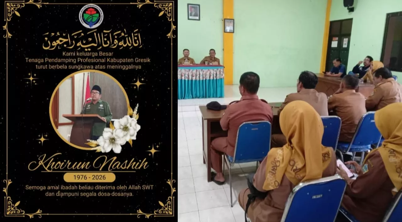 Pengabdian Tanpa Batas, TPP Terbaik Gresik Meninggal Di Lokasi Tugas