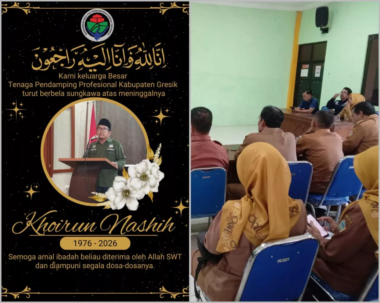 Pengabdian Tanpa Batas TPP Terbaik Gresik Meninggal Di Lokasi Tugas Jilid II