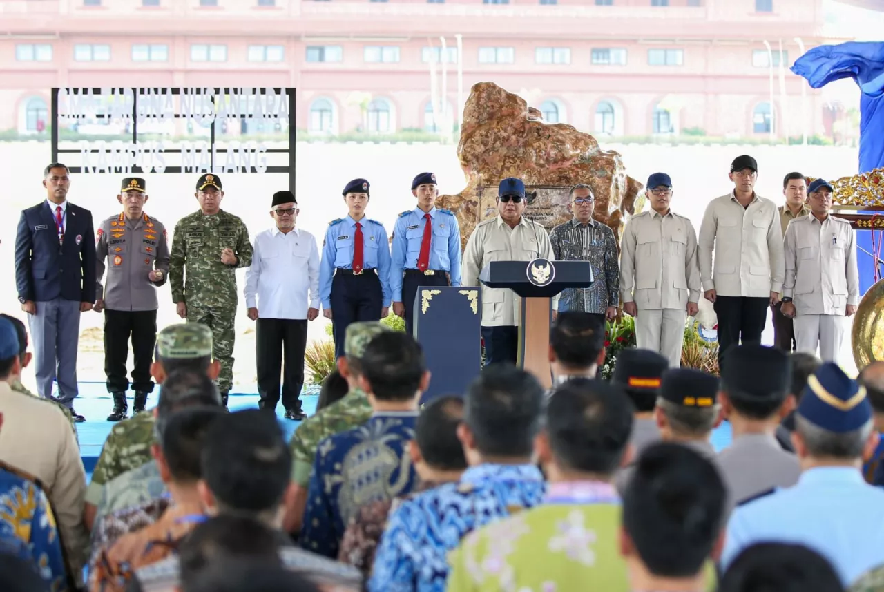 Presiden Resmikan SMA Taruna Nusantara Malang, Menko AHY: Menyiapkan SDM Unggul, Menuju Indonesia Emas 2045