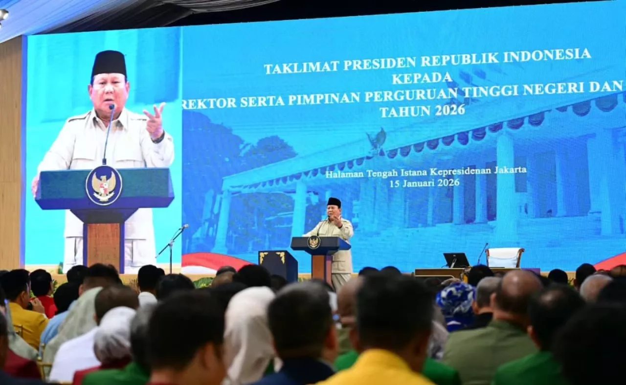 Undang Pimpinan Perguruan Tinggi, Presiden Prabowo Serukan Peran Kampus