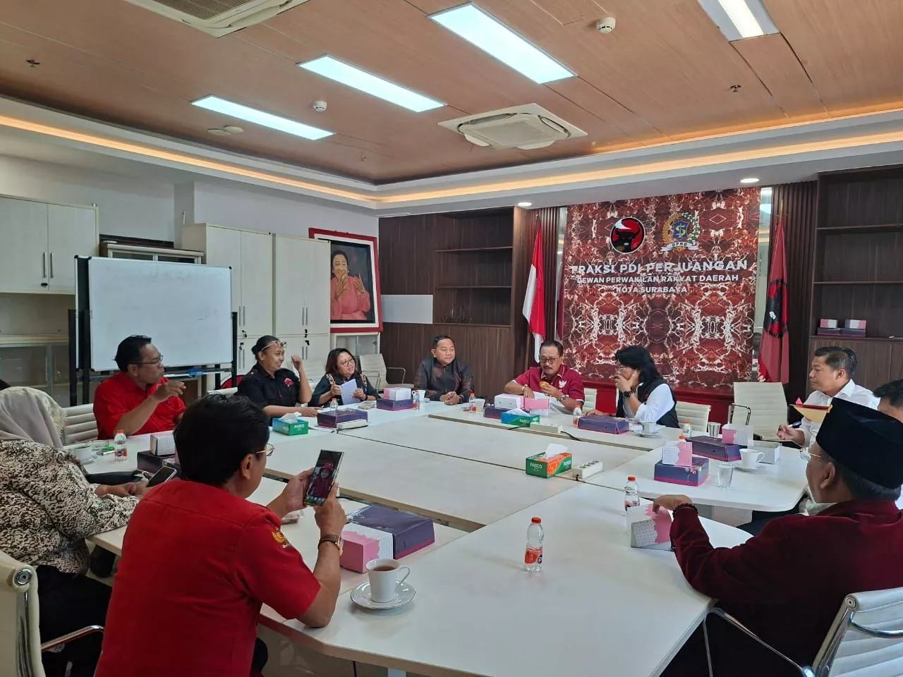 Pasca Rakernas, Fraksi PDIP Surabaya Pertegas Arah Perjuangan