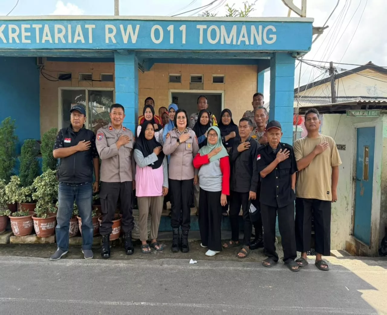 Cegah Tawuran Sejak Dini, Polres Metro Jakarta Barat Gelar Binluh di Kelurahan Tomang